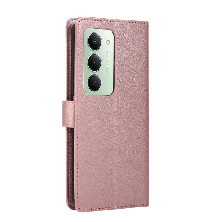 For Redmi 15 5G / 4G EU 171mm 3-Card Slots Multifunctional Leather Phone Case