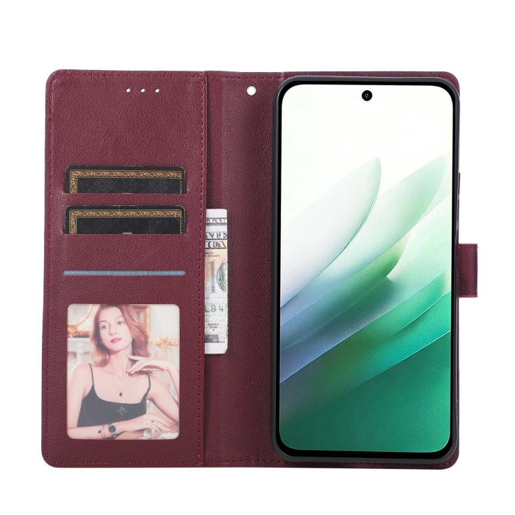 For Redmi 15 5G / 4G EU 171mm 3-Card Slots Multifunctional Leather Phone Case