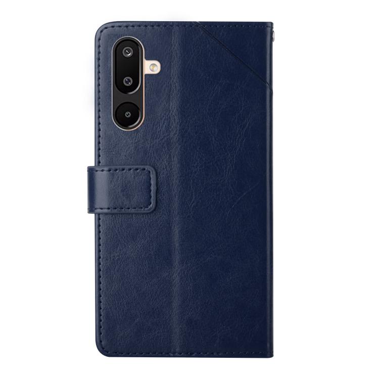 For Samsung Galaxy F16 5G / M16 5G Y-shaped Pattern Flip Leather Phone Case