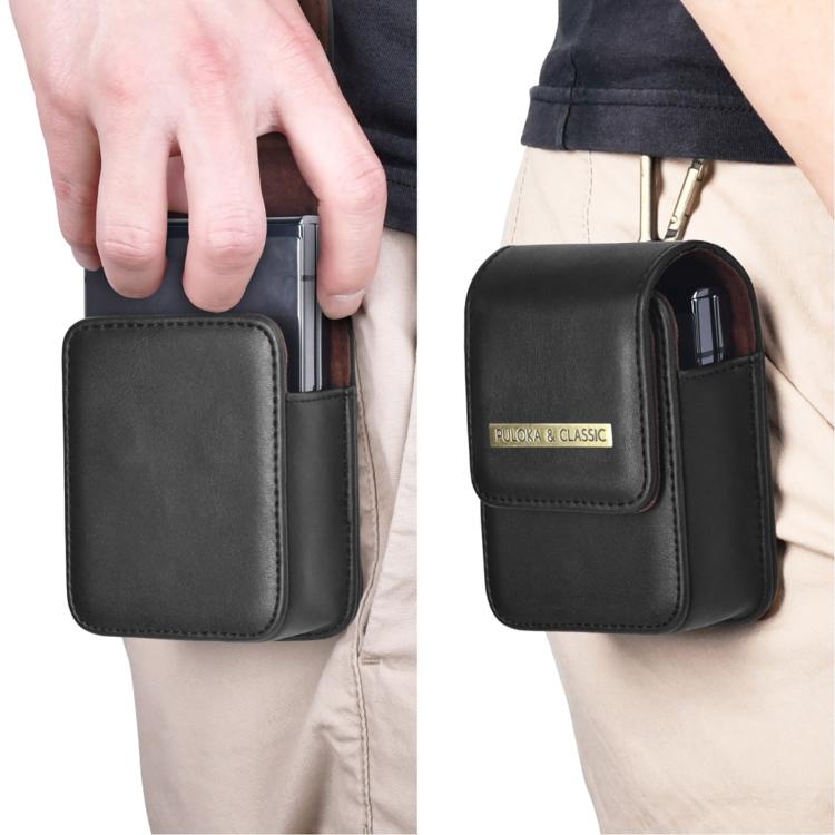 PULOKA PU Folding Phone Waist Bag