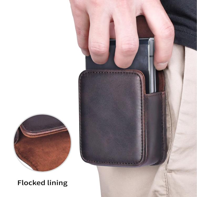 PULOKA PU Folding Phone Waist Bag