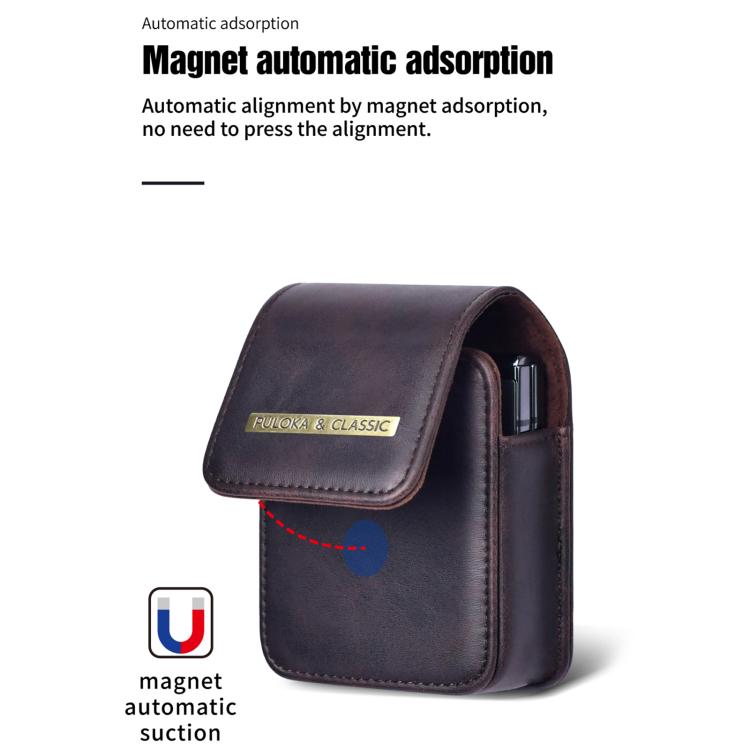PULOKA PU Folding Phone Waist Bag