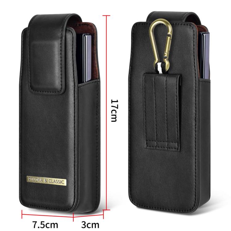 PULOKA PU Folding Phone Waist Bag