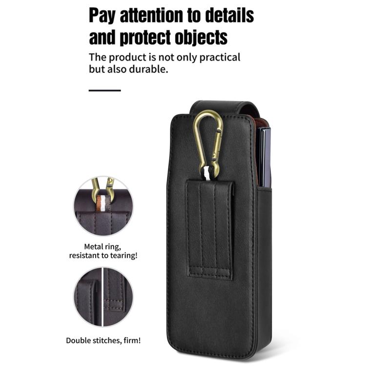 PULOKA PU Folding Phone Waist Bag
