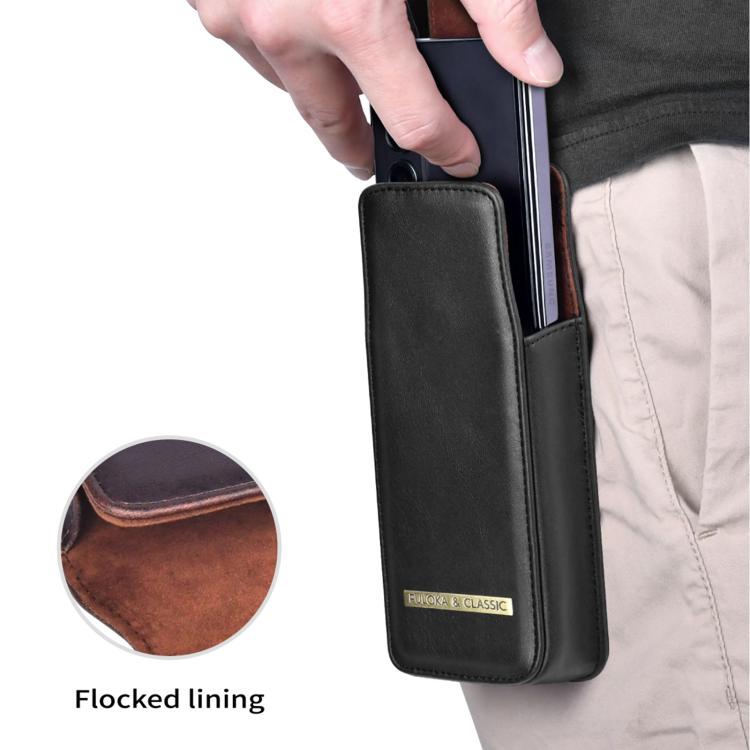 PULOKA PU Folding Phone Waist Bag