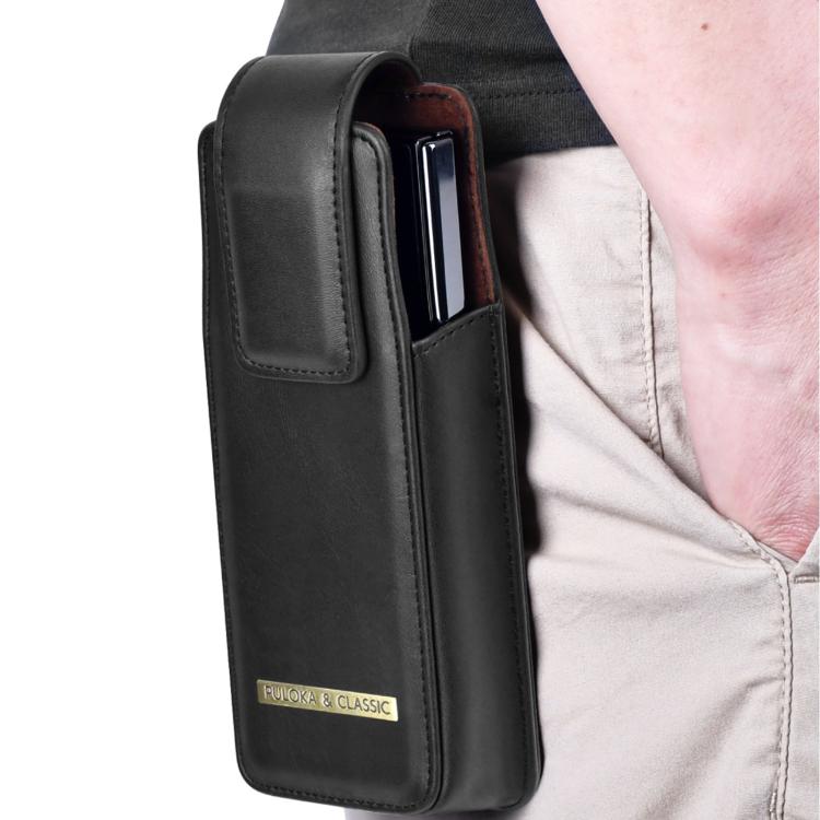 PULOKA PU Folding Phone Waist Bag