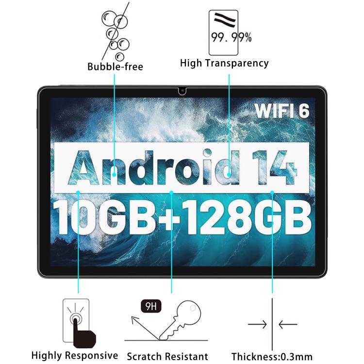 For UGRIHACH A7 11 9H 0.3mm Explosion-proof Tempered Glass Film