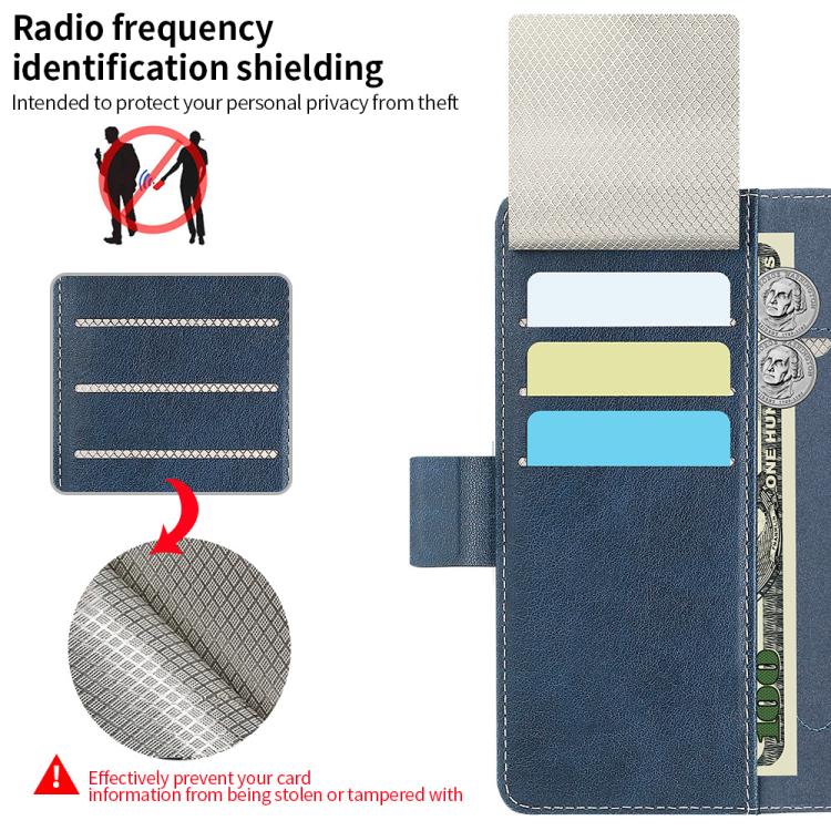 For Samsung Galaxy Z Fold5 VIETAO Integrated Spliced Leather Phone Case with Elastic Bowl Strap