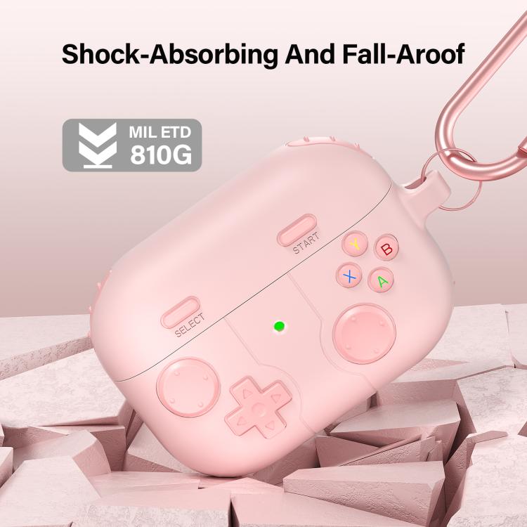 For AirPods Pro 2 Game Console Style Wireless Earphone Silicone Case