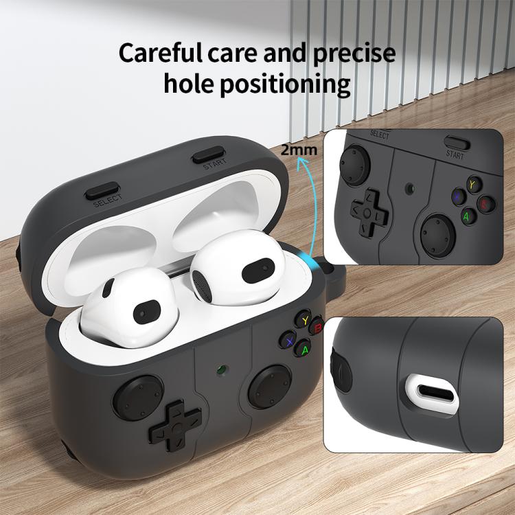 For AirPods 3 Game Console Style Wireless Earphone Silicone Case