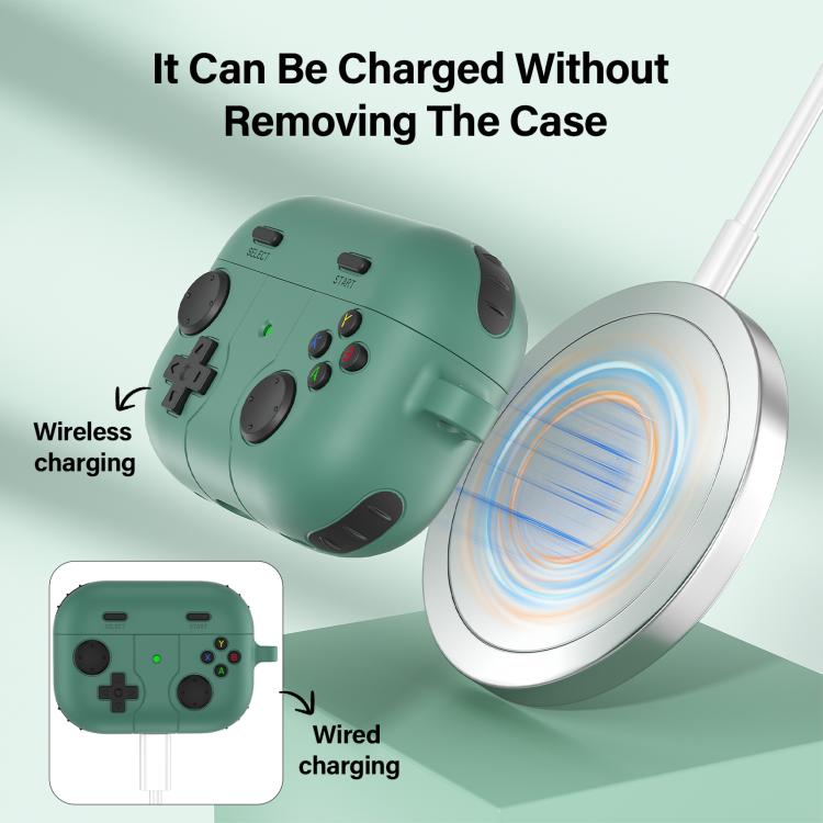 For AirPods Pro Game Console Style Wireless Earphone Silicone Case
