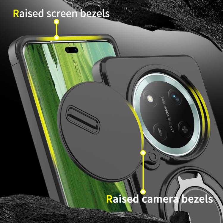 For Honor X60 Pro Sliding Camshield Ring Holder Phone Case