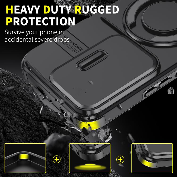For Honor 400 Pro Global 160.8mm Sliding Camshield Ring Holder Phone Case