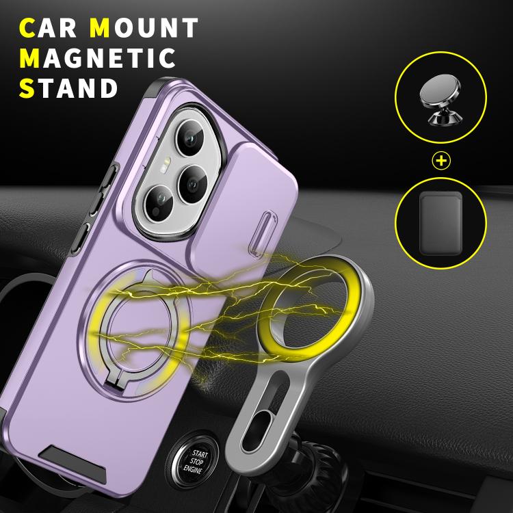 For Honor 400 Pro Global 160.8mm Sliding Camshield Ring Holder Phone Case