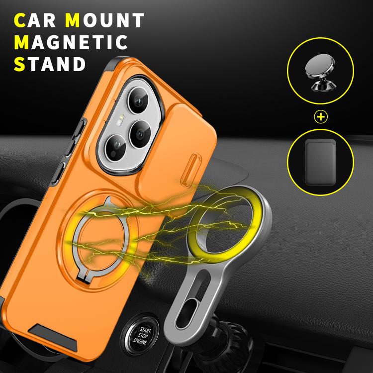 For Honor 400 Pro Global 160.8mm Sliding Camshield Ring Holder Phone Case