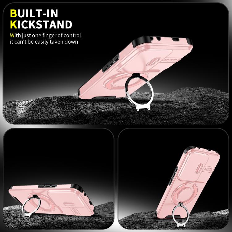 For Honor 400 Pro Global 160.8mm Sliding Camshield Ring Holder Phone Case