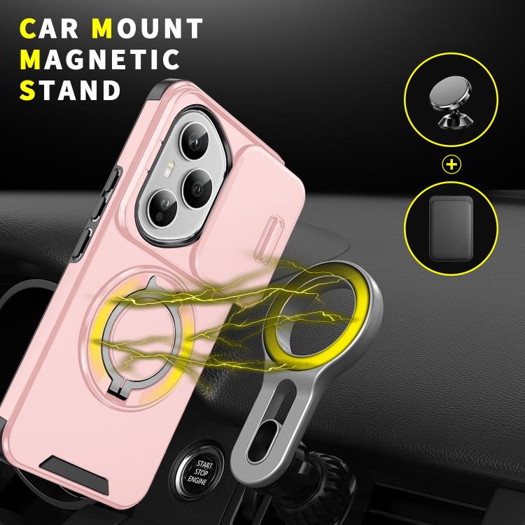 For Honor 400 Pro Global 160.8mm Sliding Camshield Ring Holder Phone Case