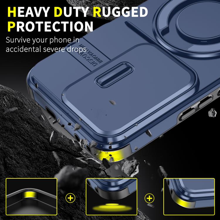 For Honor 400 Pro Global 160.8mm Sliding Camshield Ring Holder Phone Case