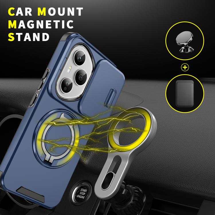 For Honor 400 Pro Global 160.8mm Sliding Camshield Ring Holder Phone Case