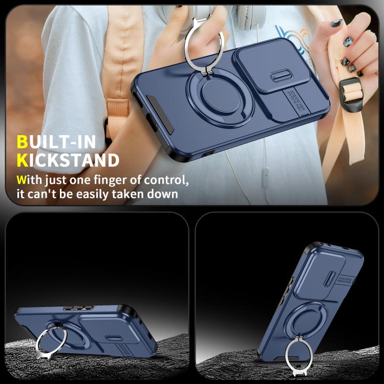 For Honor 400 Pro Global 160.8mm Sliding Camshield Ring Holder Phone Case