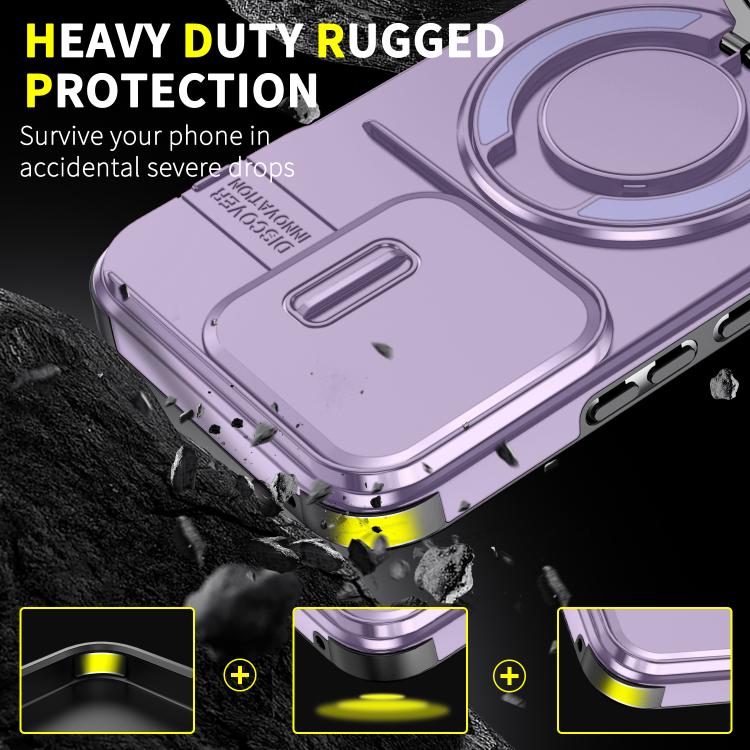 For Honor 400 Lite Global Sliding Camshield Ring Holder Phone Case