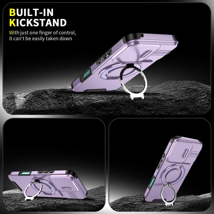 For Honor 400 Lite Global Sliding Camshield Ring Holder Phone Case