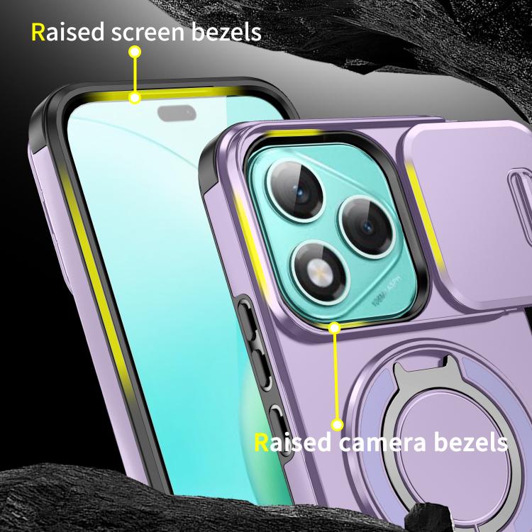 For Honor 400 Lite Global Sliding Camshield Ring Holder Phone Case