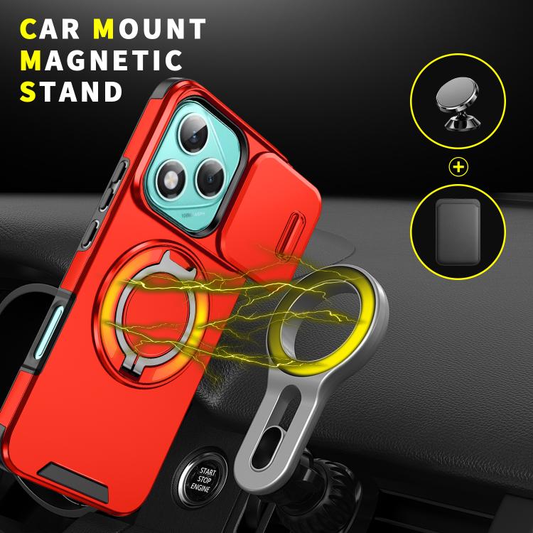 For Honor 400 Lite Global Sliding Camshield Ring Holder Phone Case