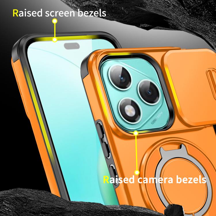 For Honor 400 Lite Global Sliding Camshield Ring Holder Phone Case