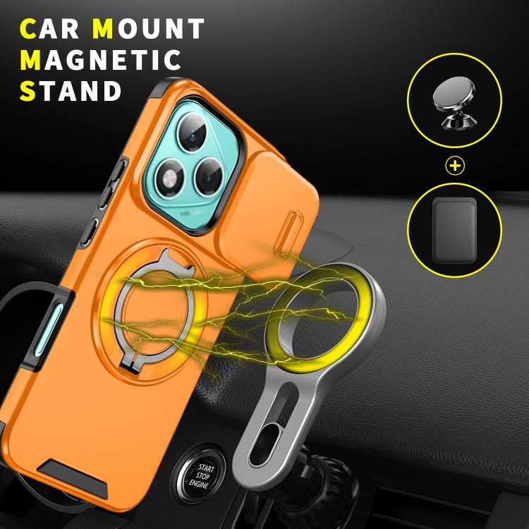 For Honor 400 Lite Global Sliding Camshield Ring Holder Phone Case