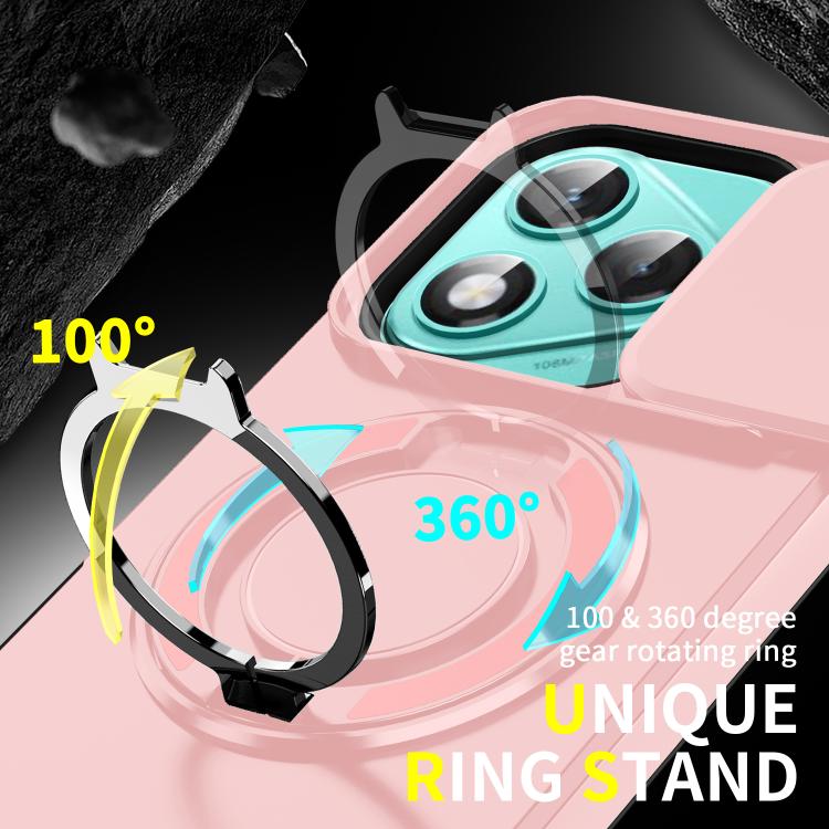 For Honor 400 Lite Global Sliding Camshield Ring Holder Phone Case