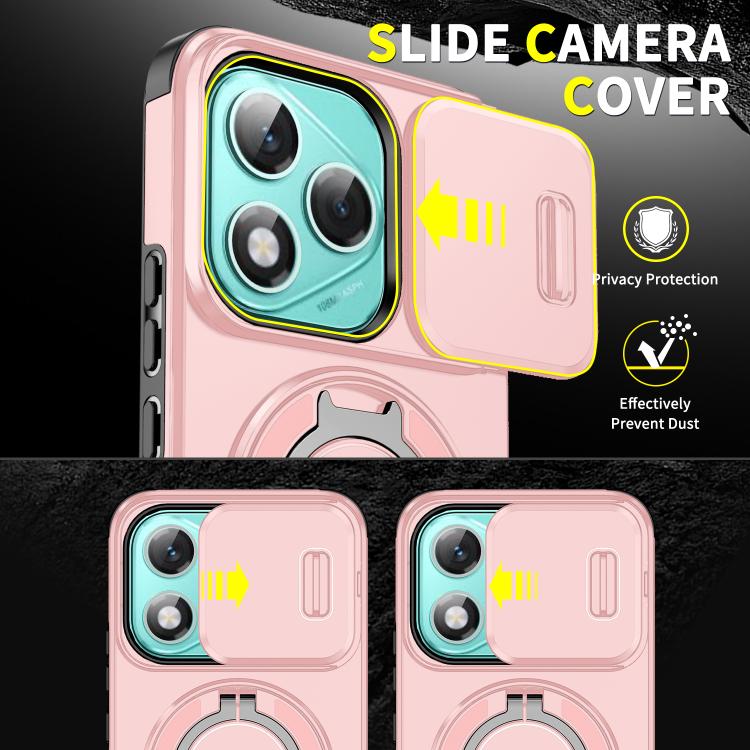 For Honor 400 Lite Global Sliding Camshield Ring Holder Phone Case