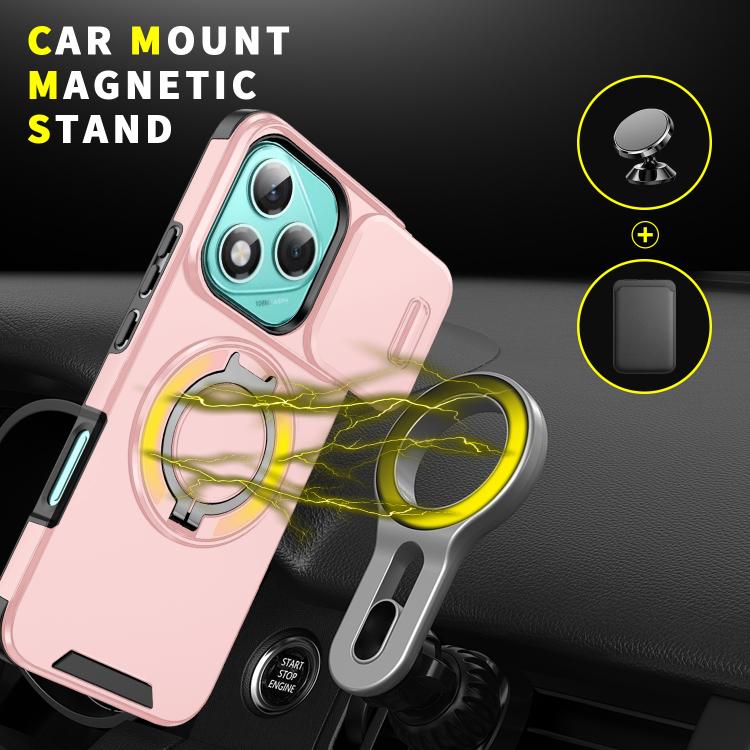 For Honor 400 Lite Global Sliding Camshield Ring Holder Phone Case