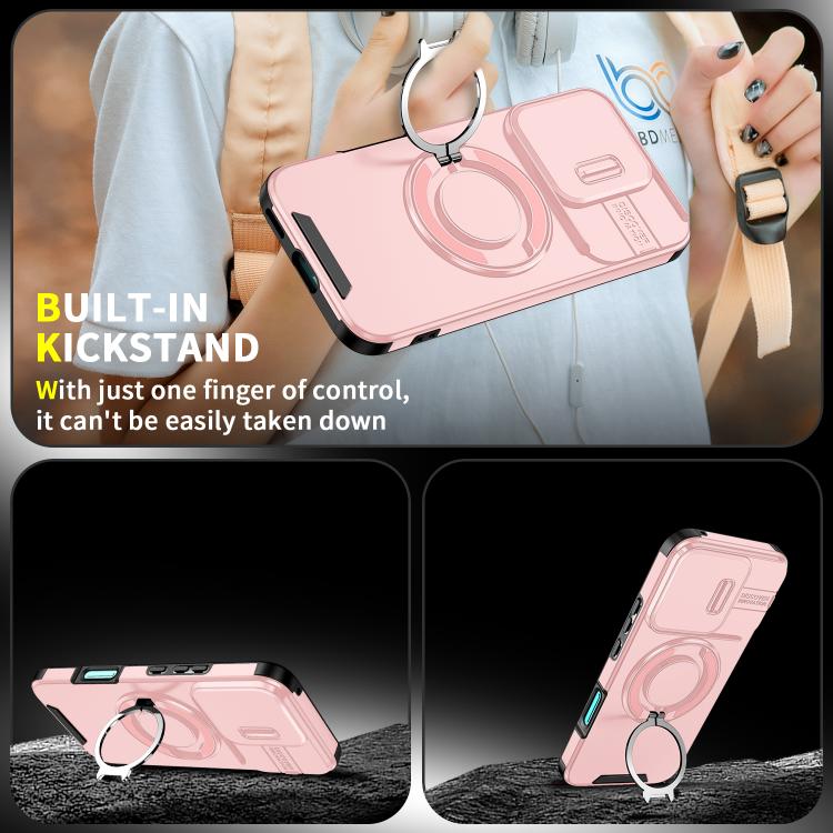 For Honor 400 Lite Global Sliding Camshield Ring Holder Phone Case