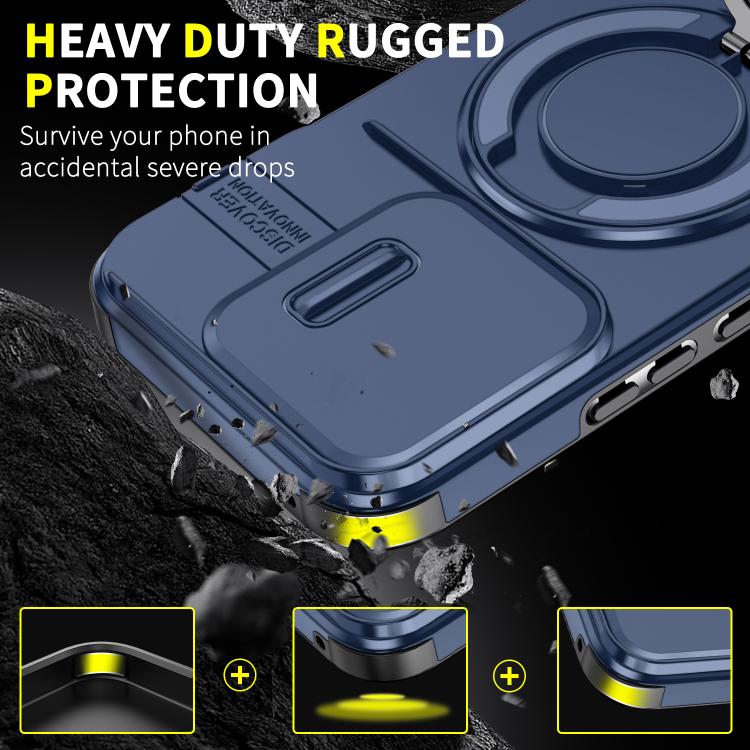 For Honor 400 Lite Global Sliding Camshield Ring Holder Phone Case