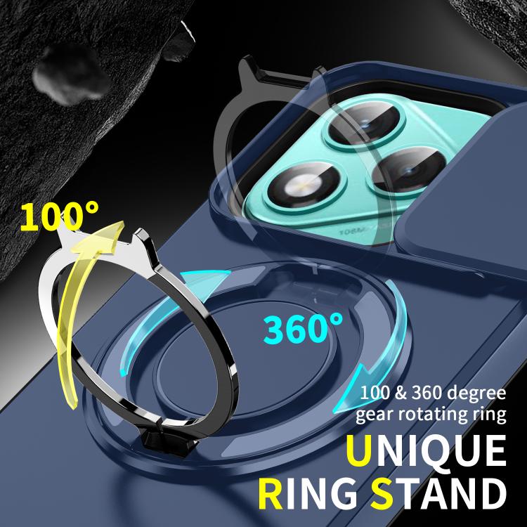 For Honor 400 Lite Global Sliding Camshield Ring Holder Phone Case