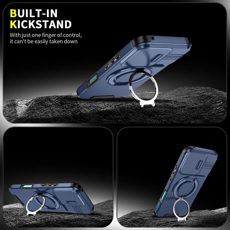 For Honor 400 Lite Global Sliding Camshield Ring Holder Phone Case