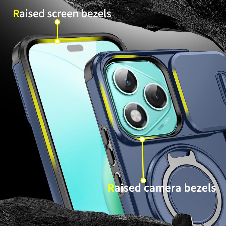 For Honor 400 Lite Global Sliding Camshield Ring Holder Phone Case