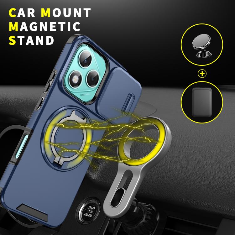 For Honor 400 Lite Global Sliding Camshield Ring Holder Phone Case