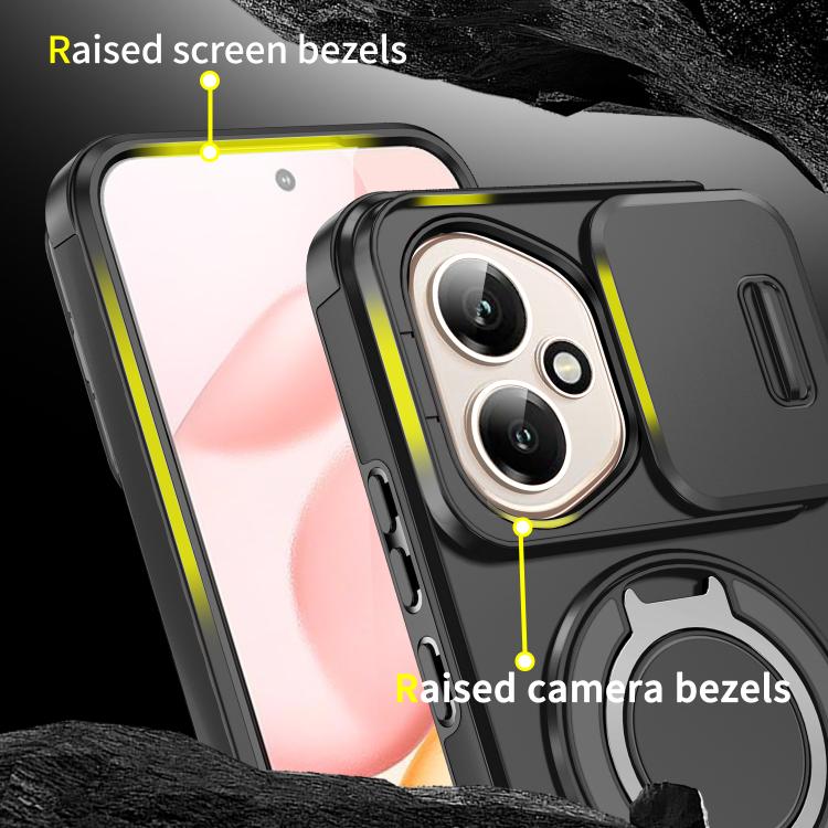 For Honor 400 Global 156.5mm Sliding Camshield Ring Holder Phone Case