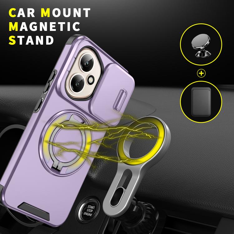 For Honor 400 Global 156.5mm Sliding Camshield Ring Holder Phone Case