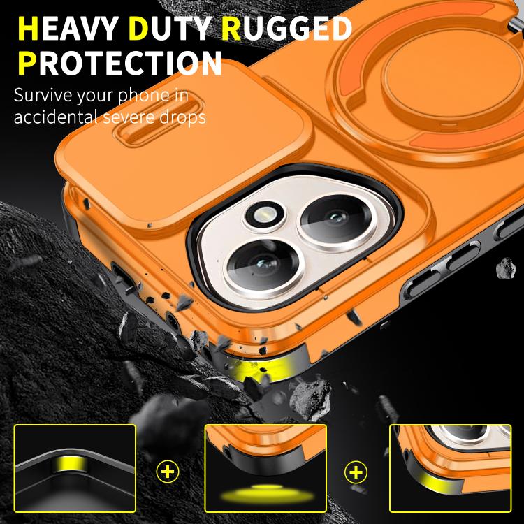 For Honor 400 Global 156.5mm Sliding Camshield Ring Holder Phone Case