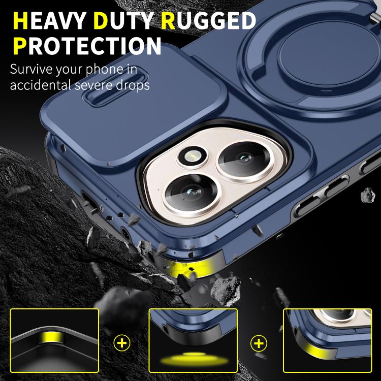For Honor 400 Global 156.5mm Sliding Camshield Ring Holder Phone Case