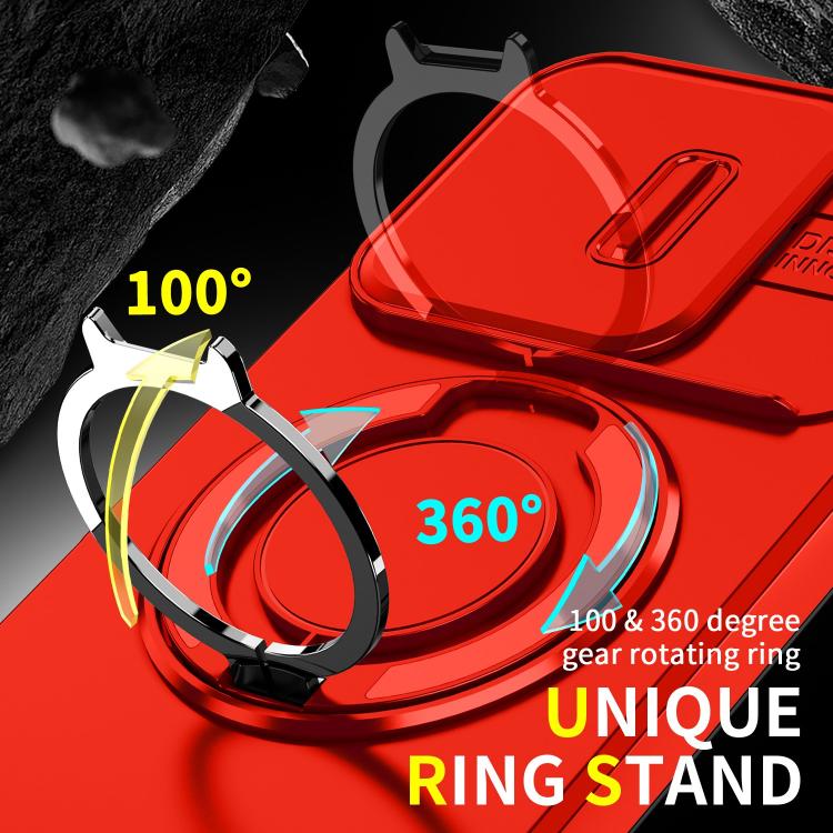 For Honor 600 Lite Global Sliding Camshield Ring Holder Phone Case