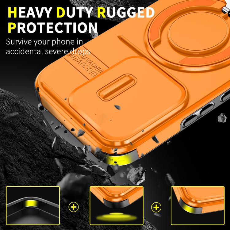 For Honor 600 Lite Global Sliding Camshield Ring Holder Phone Case