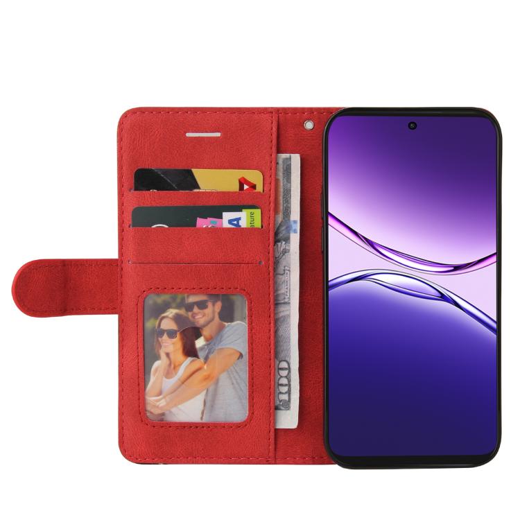For OPPO A5 Pro 5G Global Dual-color Splicing Flip Leather Phone Case