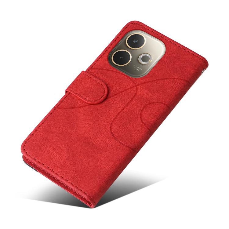 For OPPO A5 Pro 5G Global Dual-color Splicing Flip Leather Phone Case