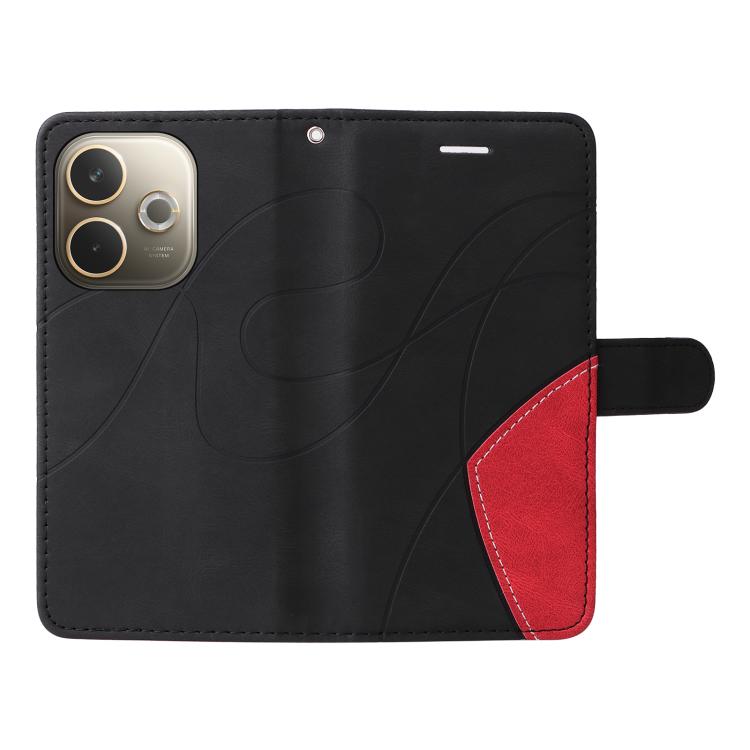 For OPPO A5 Pro 5G Global Dual-color Splicing Flip Leather Phone Case