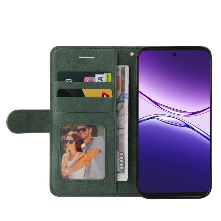 For OPPO A5 Pro 5G Global Dual-color Splicing Flip Leather Phone Case