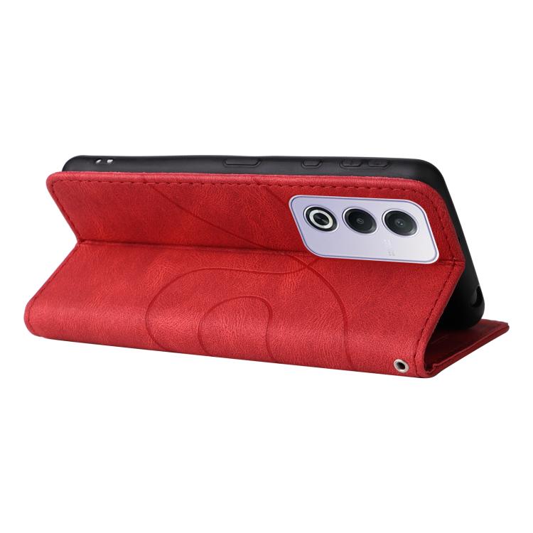 For OPPO A5 5G Global / A3 Pro 5G Global Dual-color Splicing Flip Leather Phone Case